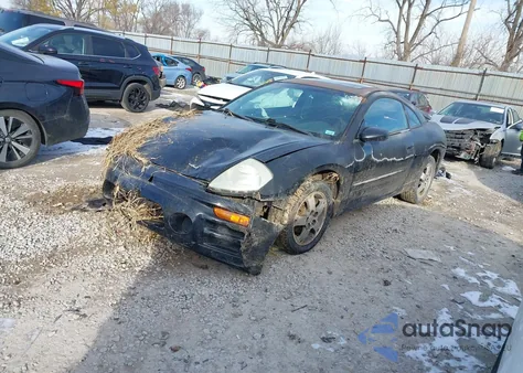 2004 Mitsubishi Eclipse Gs z USA, uszkodzony, nr VIN 4A3AC44G74E042861